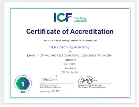 Certified NLP Trainer